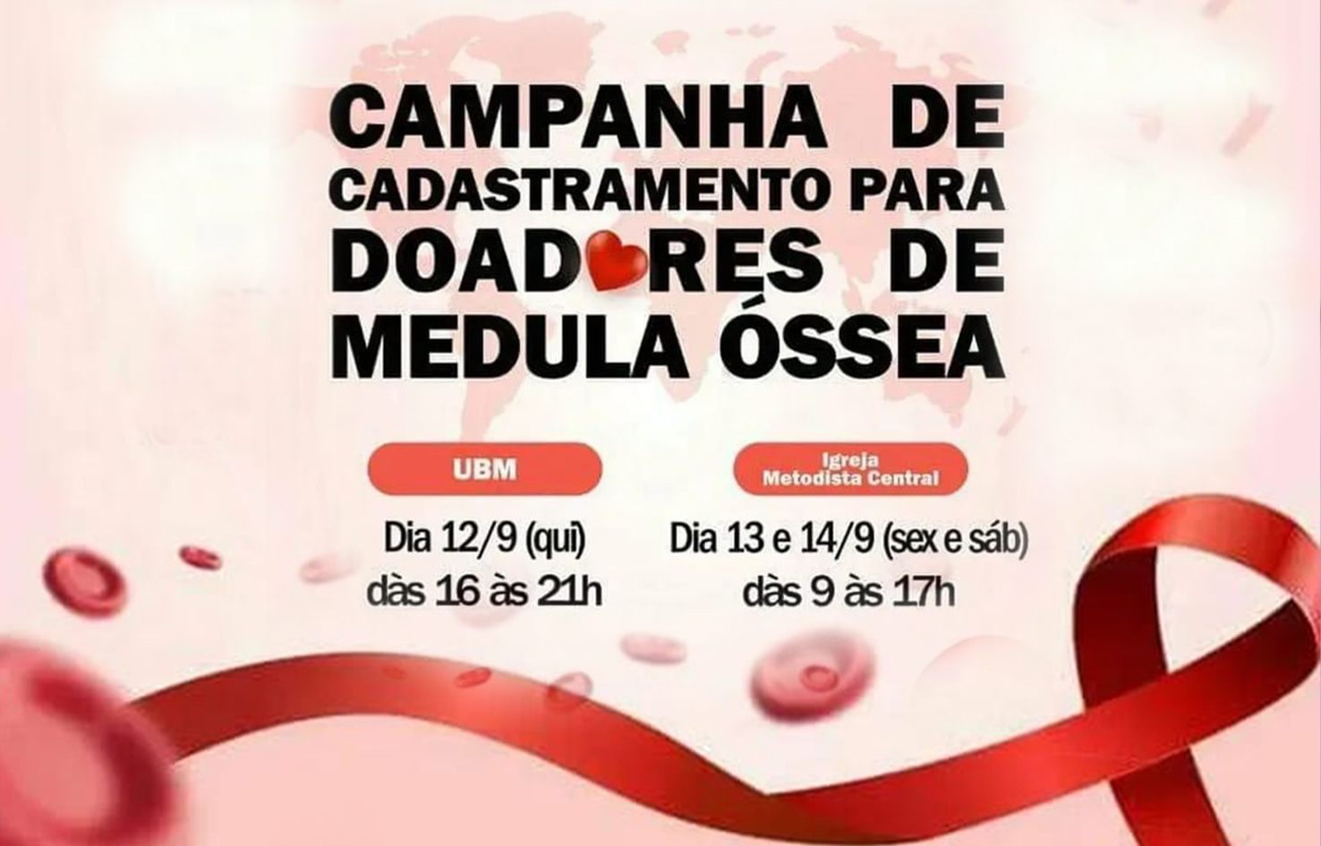 Foto - CDL BM  incentiva campanha de cadastramento de doadores de medula óssea